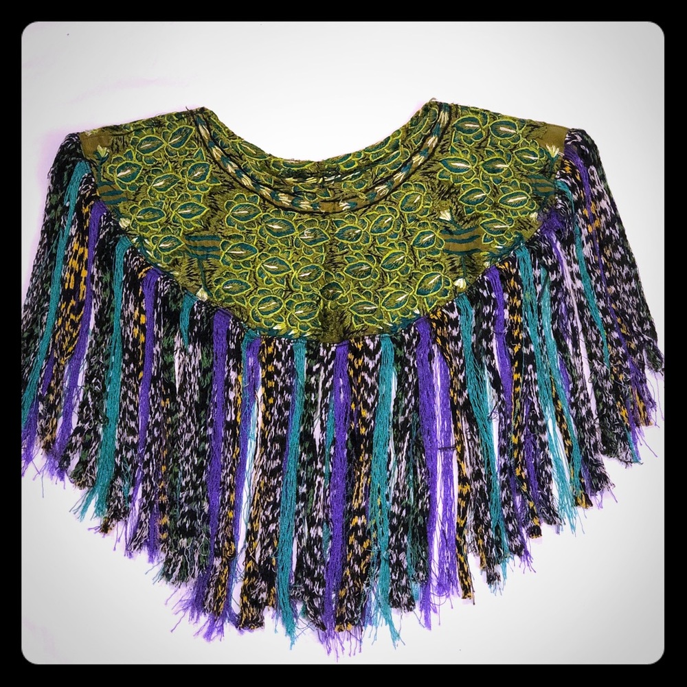 Vintage poncho